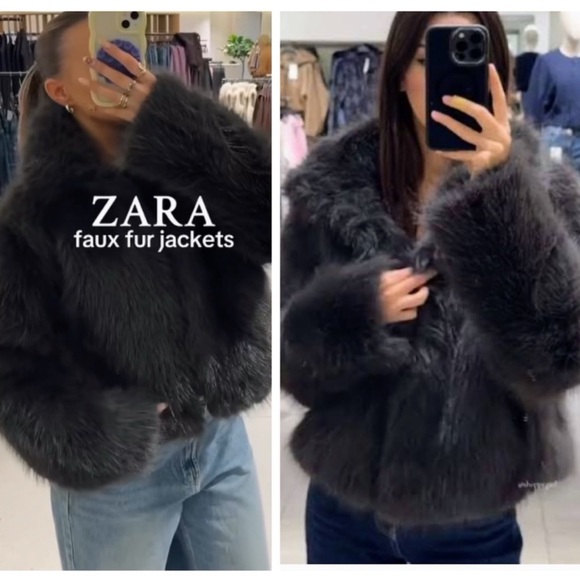 Zara Jackets & Blazers - ZARA faux fur short coat